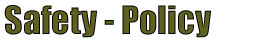 Safety Policies