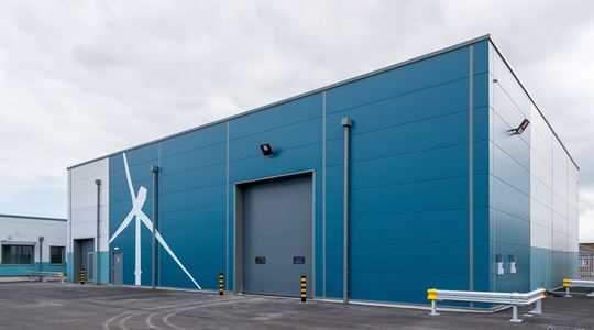 New £3.4m offshore wind farm base completes at Grimsby’s Royal Dock